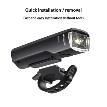 

Motorcycles LED Front Light Bike Headlight Rechargeable Waterproof Fits Mountain Road Bike Kids Men Cycling Commuter