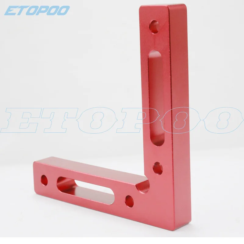 

Etopoo New Products 120X120 Aluminium Alloy 90-Degree L-square Woodworking Angle Ruler