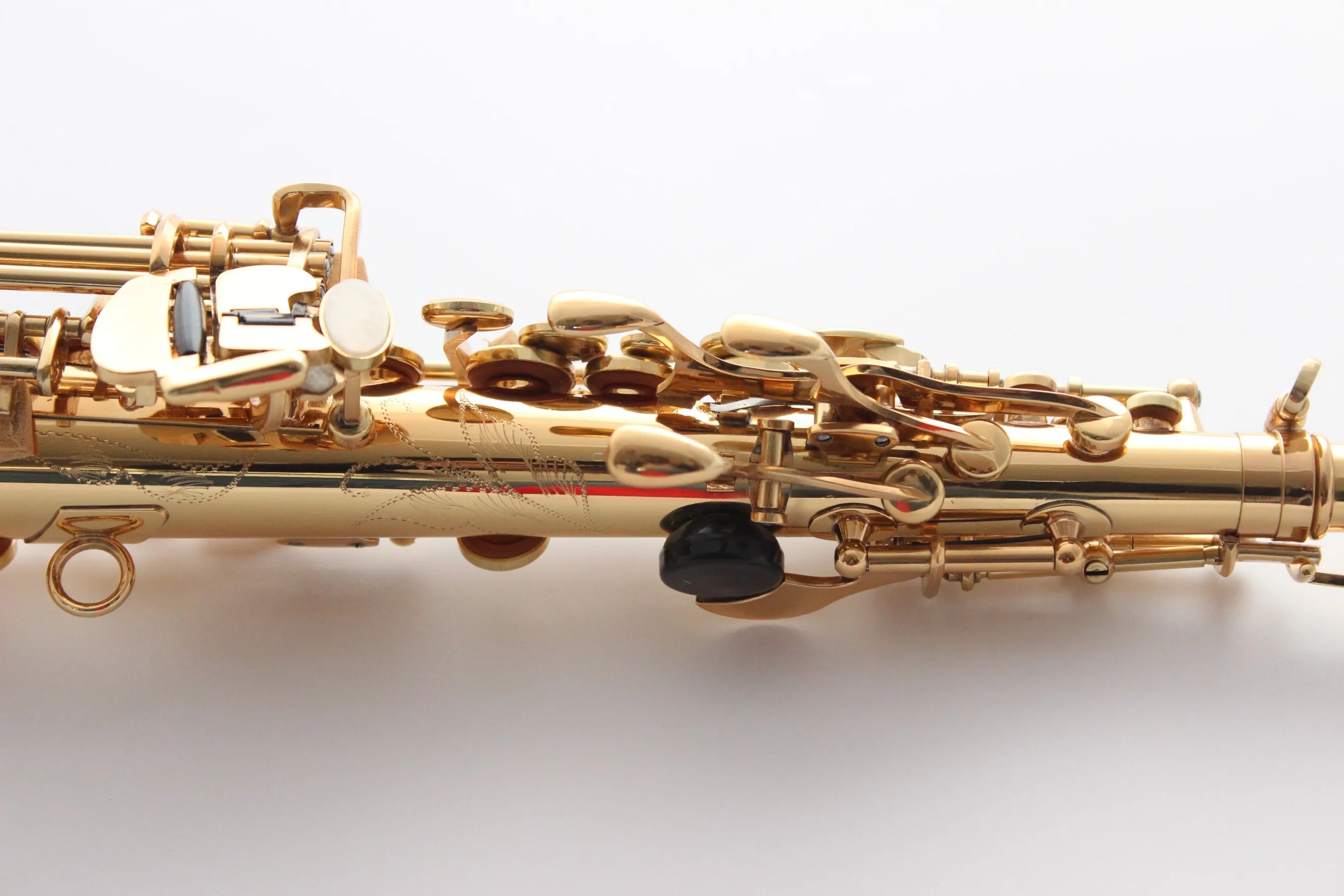 Музыкальный Fancier-клуб сопрано саксофон Conn SS-610 золотой лак b-плоский сопрано Sax 610 с Чехол мундштук камышовый шейный