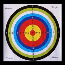 Бумажная мишень для стрел лук стрельба из лука стрельба Охота практика аксессуар полное кольцо