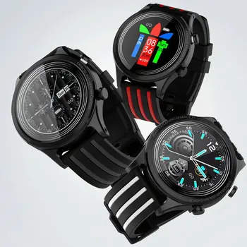 

E5 & E3 Full Touch Smart Bracelet Body Temperature Detection Full Circle Smart Watch Test Wristband Fitness Tracker