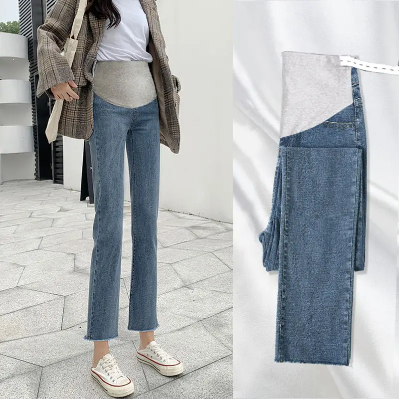 Women Nursing Leggings Maternity Jeans for Pregnant Women Pregnant Pants Pregnancy Clothes Spring Summer Maternity Pant Maternity Jeans