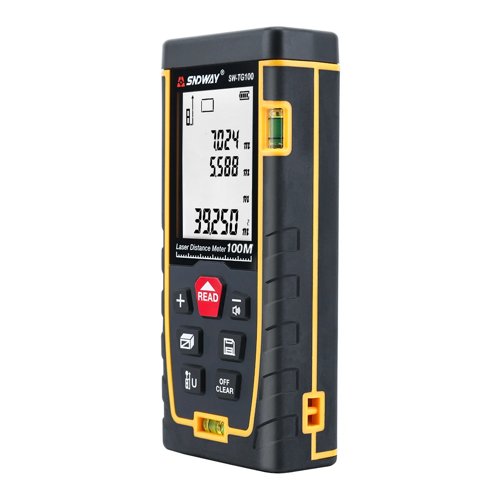 SNDWAY digital laser tape measure 100m laser distance meter ranger finder mini trena Laser Rangefinder ruler roulette telemeter SNDWAY digital laser tape measure 100m laser distance meter ranger finder mini trena Laser Rangefinder ruler roulette telemeter