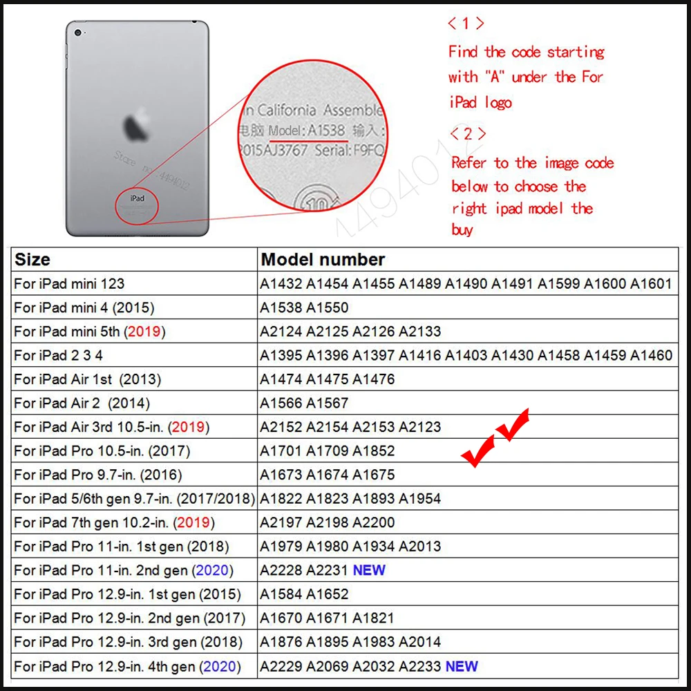 ipad最新型号表5.21