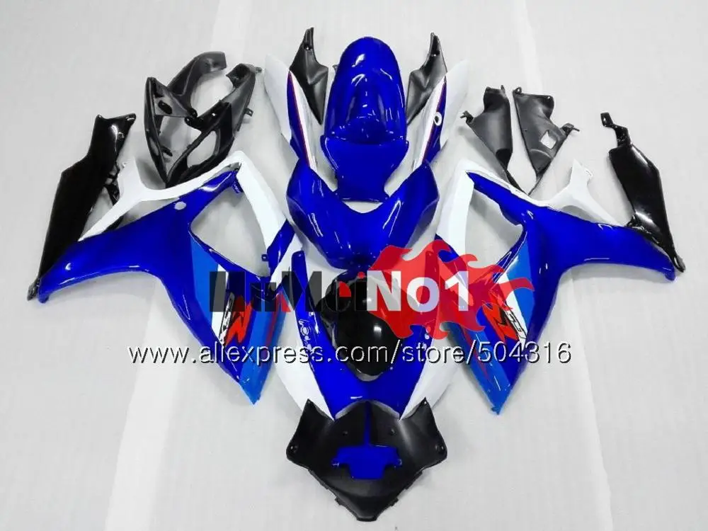 Корпус для SUZUKI GSX R600 GSX-R750 GSXR 600 750 CC 06 07 2006 2007 16MC. 136 GSXR-600 K6 GSXR600 GSXR750 06 07 зеленый топ обтекатель - Цвет: No. 8