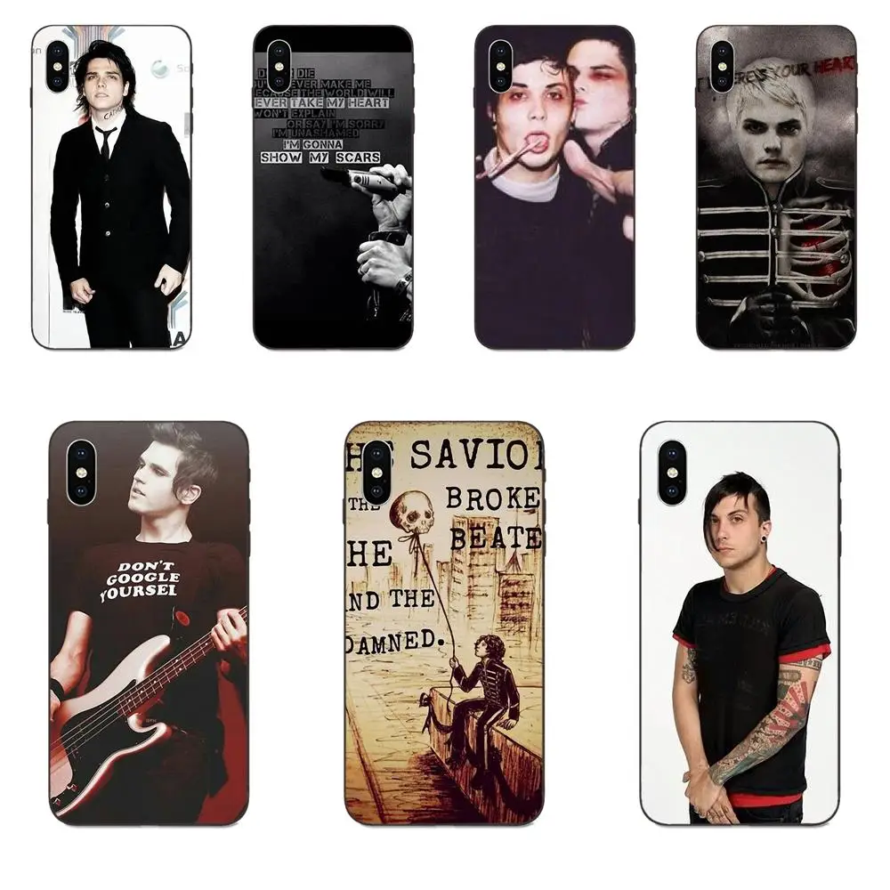 Роскошный чехол из ТПУ/резины для телефона My Chemical Romance сломанной Huawei Honor 5A 6A 6C 7A 7C 7X8