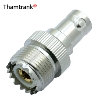 

10pcs/lot BNC Female Jack to UHF Female RF Connector UFH to BNC Connector RF Adapter Wholesale