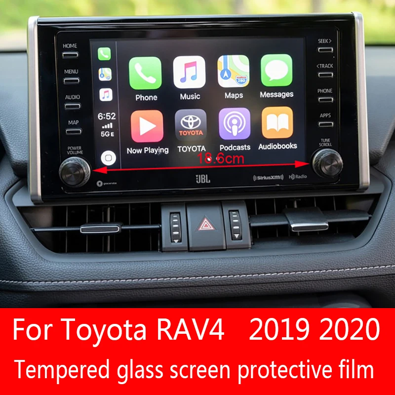 Защитная пленка для экрана из закаленного стекла Toyota RAV4 5 8 дюймов 2019 2020 |