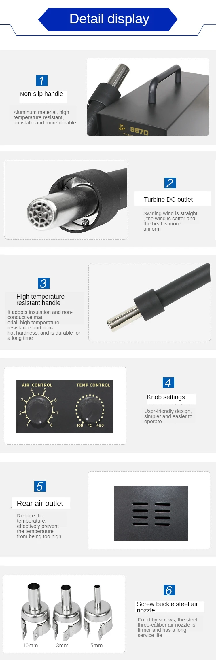 estação ajustável para o telefone móvel ferramenta