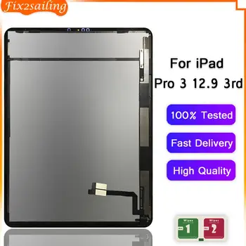 

LCD For Apple iPad Pro 3 12.9 3rd Gen 2018 A1876 A2014 A1895 A1983 LCD Display Digitizer Sensors Assembly Panel Replacement