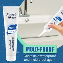 Tile beautiful seam glue anti-mildew and waterproof repair beautiful seam glue multi-function glue porcelain white glue