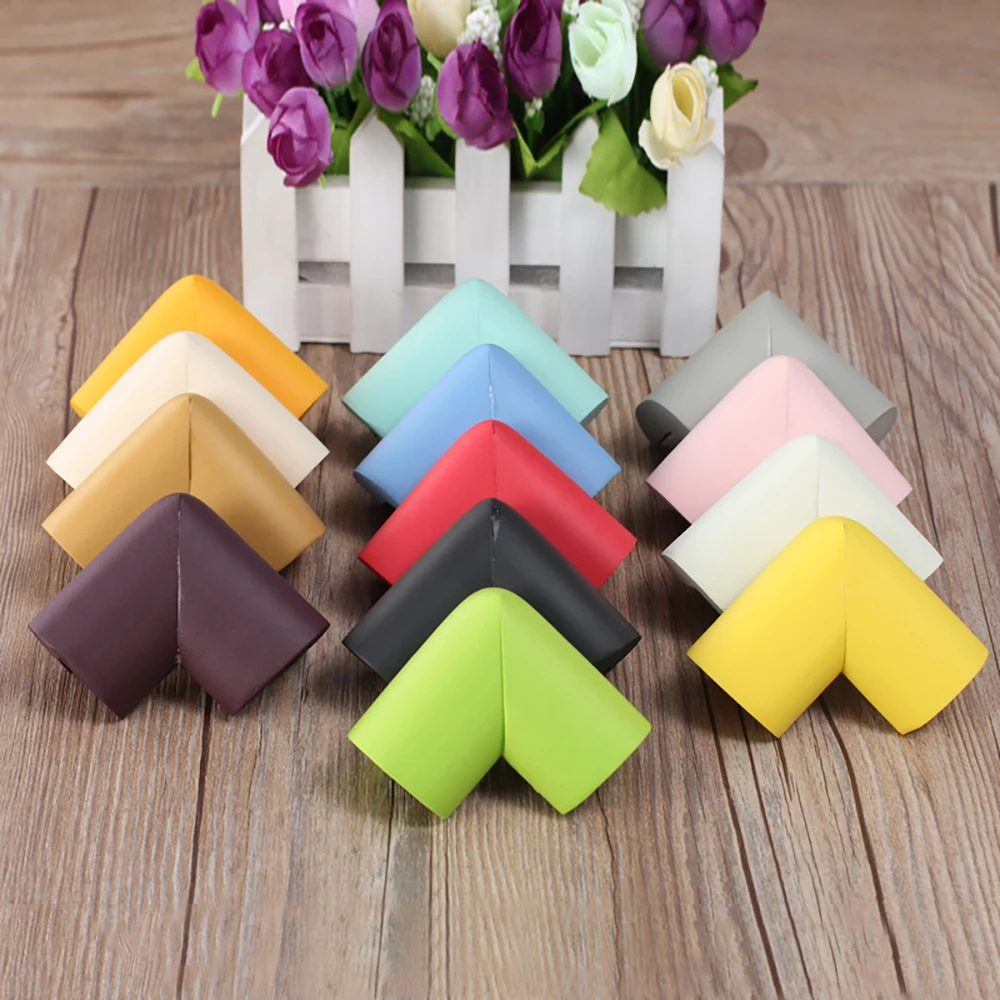 4pcs-Colorful-Baby-Safety-Edge-Corner-Guard-Glass-Table-Baby-Protection-Anti-collision-Furniture-Corner-Protector