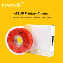 

kywoo3D Printer ABS Filament 1KG 1.75MM Multicolor Optional High Temperature Resistance Strong Toughness Filament for 3D Printer
