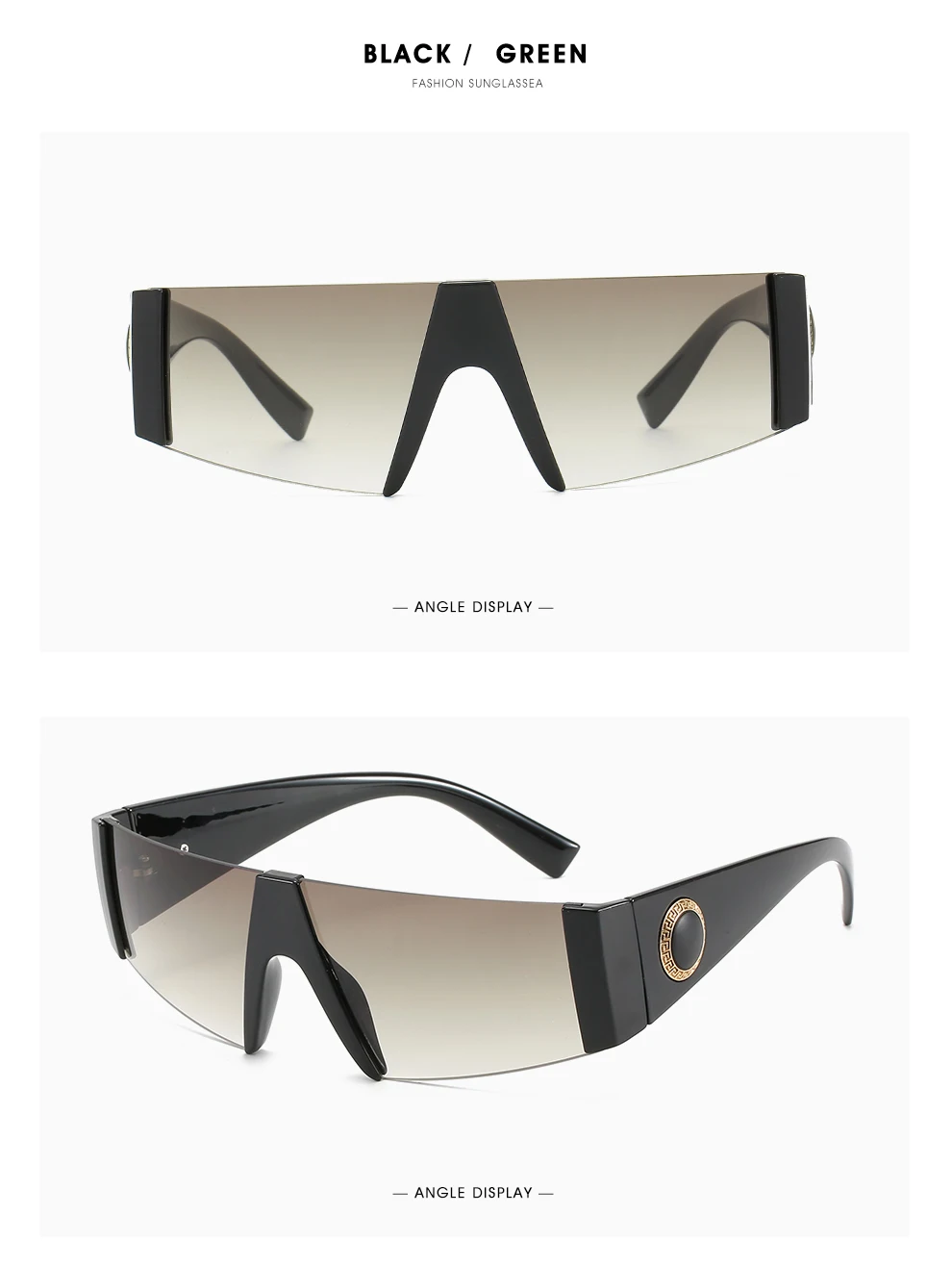 ROSANNA, брендовые, модные, черные, цельные солнцезащитные очки, мужские, негабаритный, плоский верх, солнцезащитные очки для wo, мужские, квадратные, градиентные линзы, очки