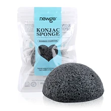 Натуральная косметика Konjac, спонж для мытья лица, очищающая губка для лица, очищающая губка для отшелушивания, спонж, инструменты для макияжа