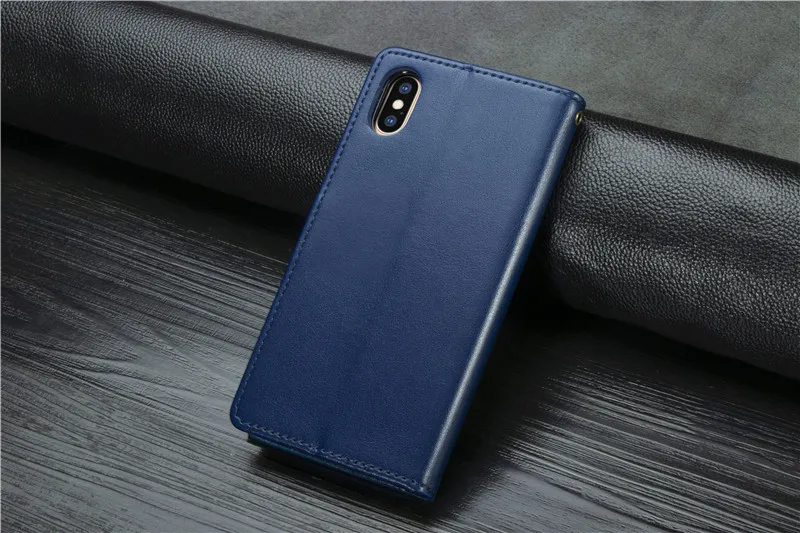 Чехол-книжка для iphone X Xs max 6 6s 7 8 Plus, кожаный флип-чехол для Apple iphone 6 SE 6 S XR, чехол-кошелек