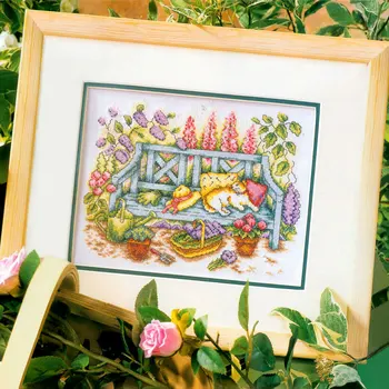 

Crazy50-2 DIY Homefun Cross Stitch Kit Packages Counted Cross-Stitching Kits New Pattern NOT PRINTED Cross stich Painting Set