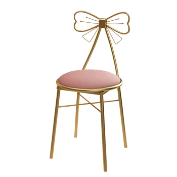 

Dressing stool light luxury makeup stool dressing table stool dining chair nordic bedroom coffee chair
