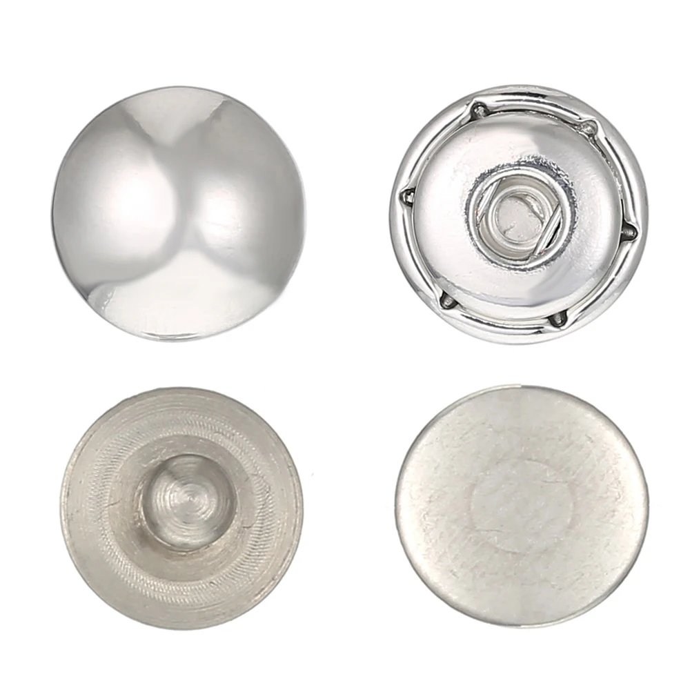

Cremo Pressions Button Clips for Reversible Leather Band Stainless Steel Bracelet