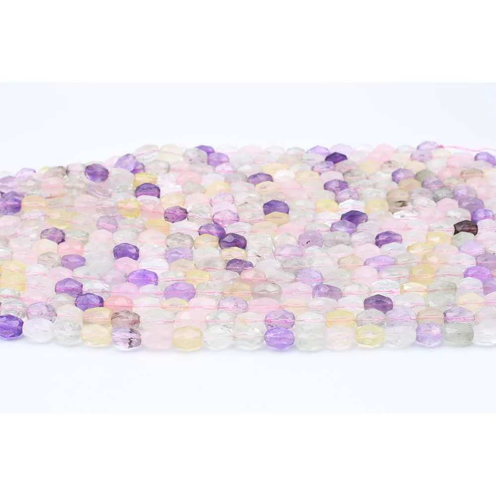 12x16mm AA Natural Faceted colorfull Crystal irregular Oval Stone Beads For DIY necklace bracelet jewelry make 15 