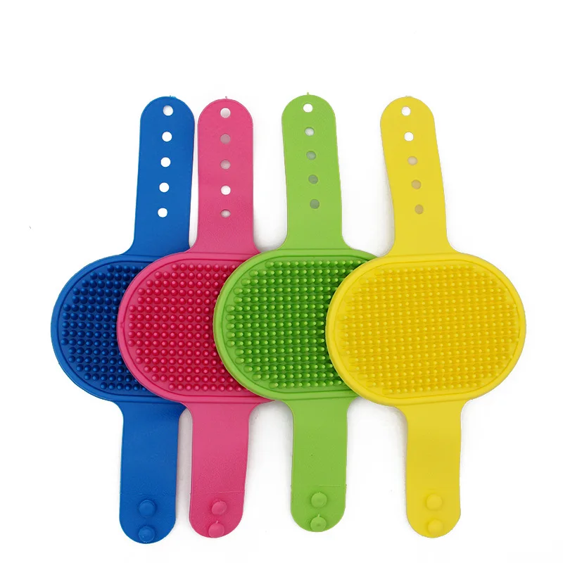 

Dog Pet Brush Glove Deshedding Gentle Efficient Pet Grooming Glove Dog Bath Cat Cleaning Supplies Pet Glove Dog Combs