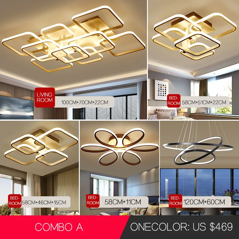 

LED Ceiling Chandelier Light Modern Simple Luxury Crystal Ceiling Lamp Living Room Bedroom Dining Room Study Room Foyer