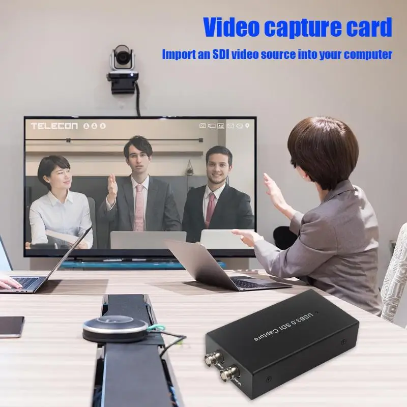 

Hot SDI Video Capture Card USB3.0 HD Video Recorder 1080P 60FPS Game Capture Device
