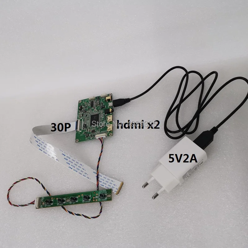 Плата драйвера HD дисплея модуль с двойным HDMI USB5V решение питания (USB Micro usb) для EDP30
