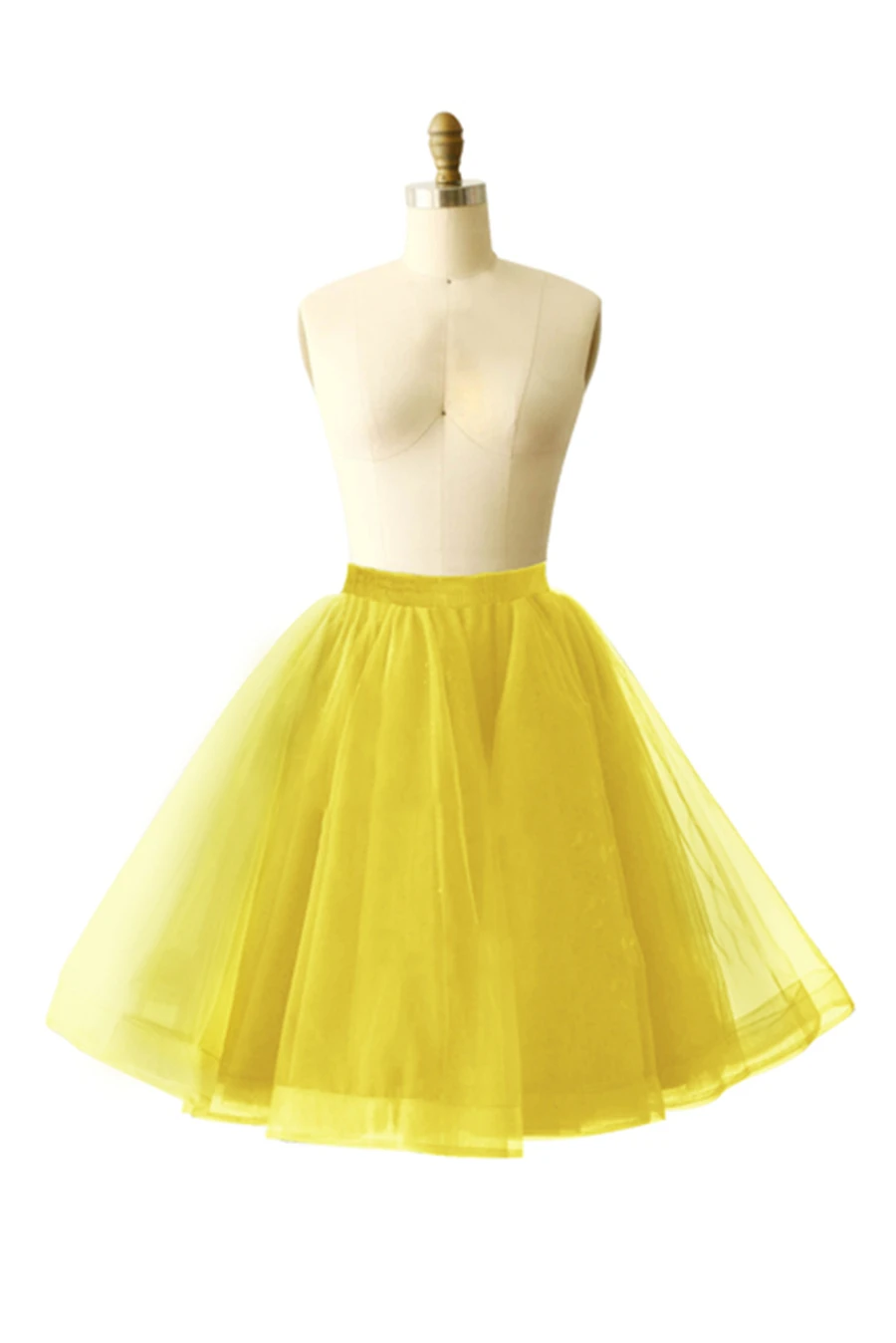 Wedding Ball Gown Petticoat Underskirt Crinoline Bridal 4 Layers Flexible Short Tutu Skirt Tulle