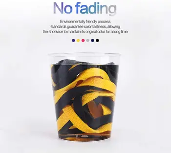 

Lvcky 12 Pairs Colorful 0.8 cm Wide and 100 cm Long Wide Shoelaces and shoelaces replacements Sports Shoes Boots Skates