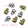 25pcs charm small animal elephant beads for jewelry making DIY handmade bracelet necklace accessories wholesale ► Photo 2/6