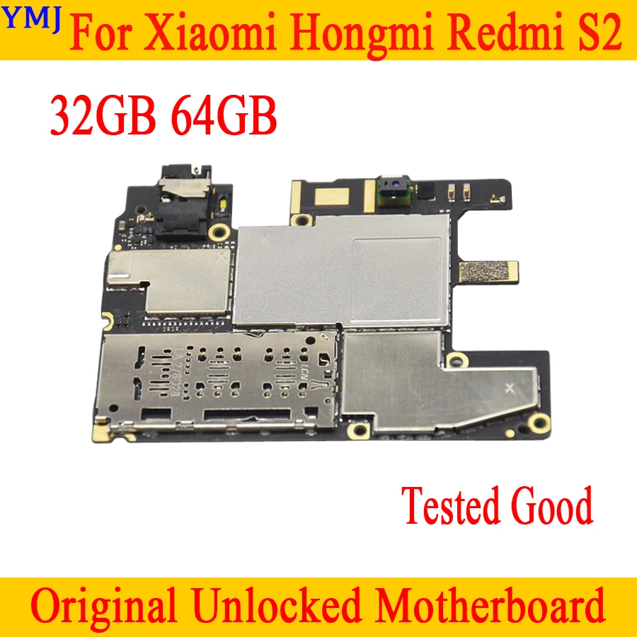 32 Гб 64 ГБ для RedMi S2 HongMi материнская плата разбирается разблокированная логическая