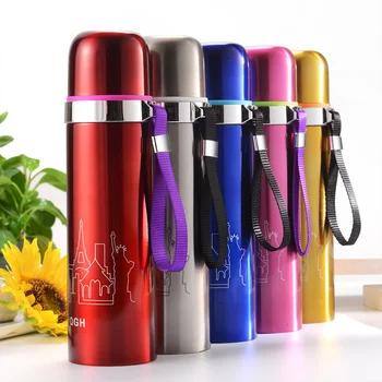 

Vacuum Flask Female Student Cute Large Capacity Cup Anti-fall Child Household Tea Kettle 350-1000ml Vacuum Flask Water Bottle