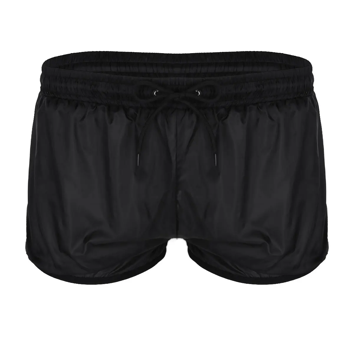 Mens Casual Swimming Wear Shorts Soft See Through Swimsuit Fabric Drawstring Lightweight Boxer Shorts Panties for Pool Party 3