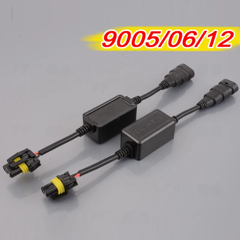 H1 H3 H4 H7 светодиодный фар Canbus монтажный комплект 9005 9006 H9 H11 9004 компьютер Предупреждение ошибки ЕМС резистор компенсатор декодер 2 шт