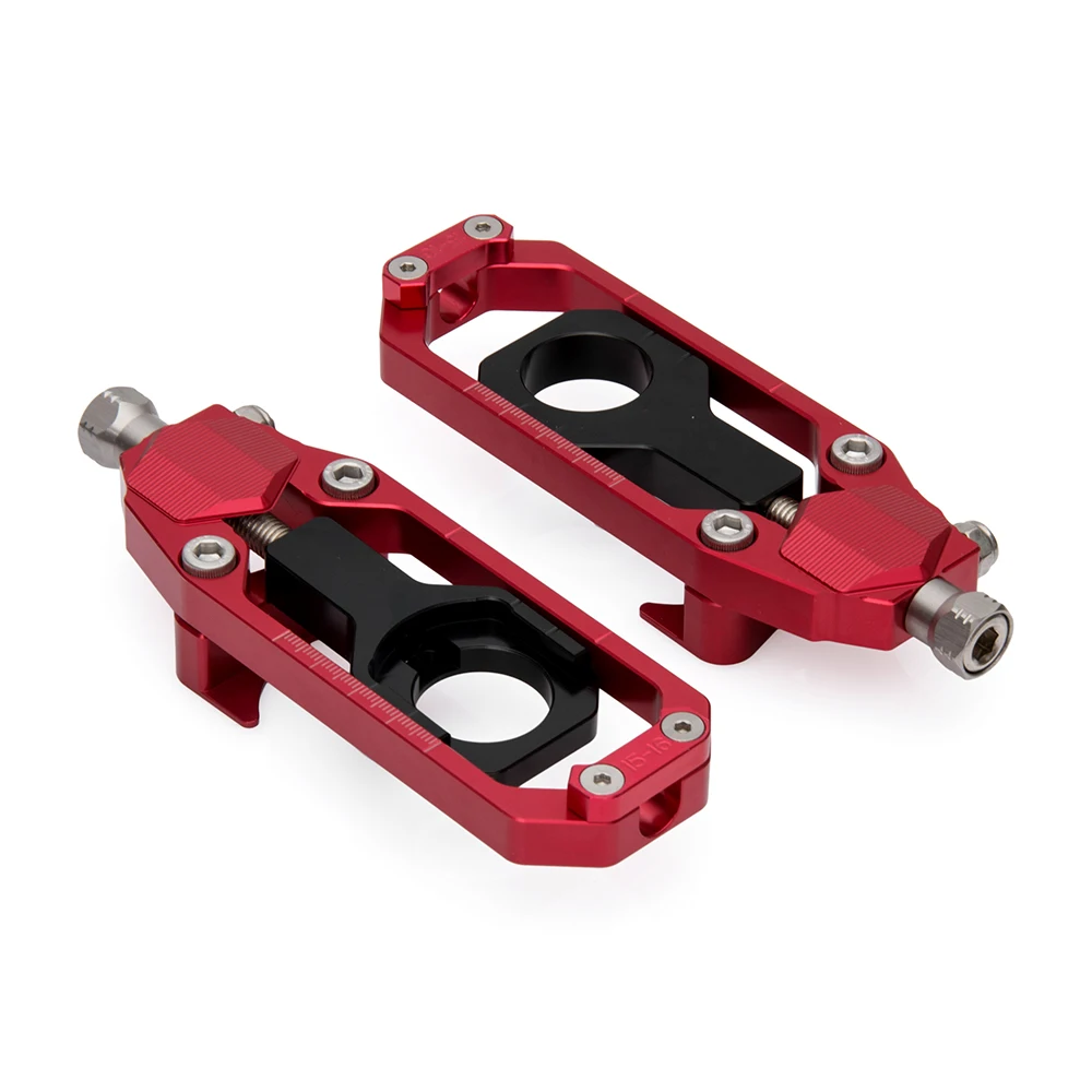 Motorcycle accessories Aluminum Chain Tensioner Adjuster for Yamaha YZF