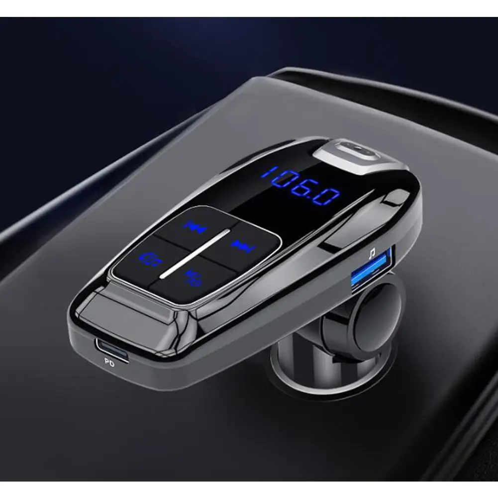Автомобильный FM трансмиттер Bluetooth гарнитура MP3 плеер 3 0 USB зарядное устройство
