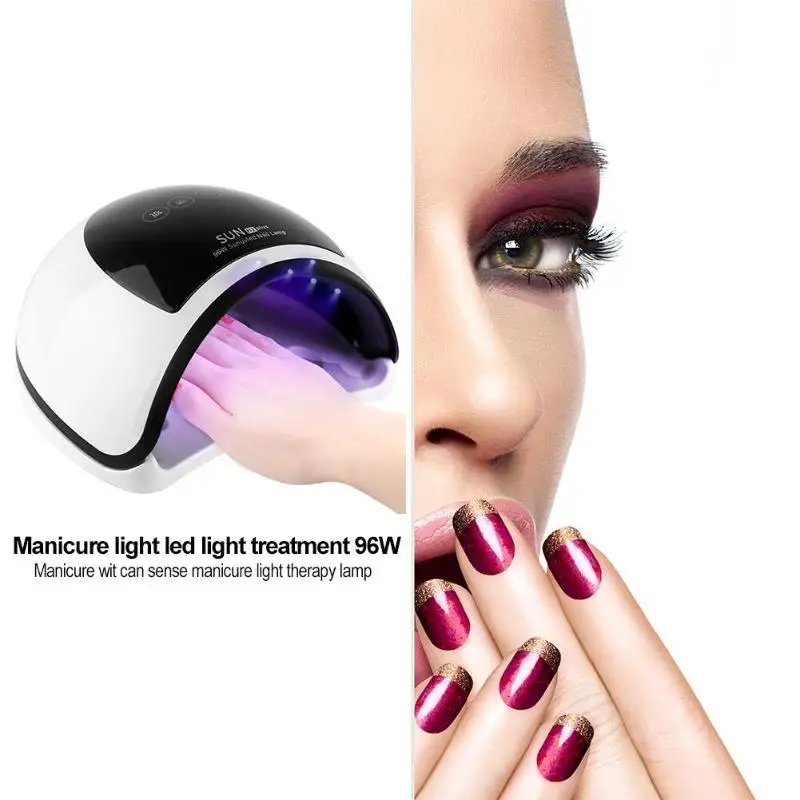Intelligence LED Nail Dryer High-quality Delicate Portable Durable UV Gel Varnish Polish Phototherapy Light Nail Manicure Tool