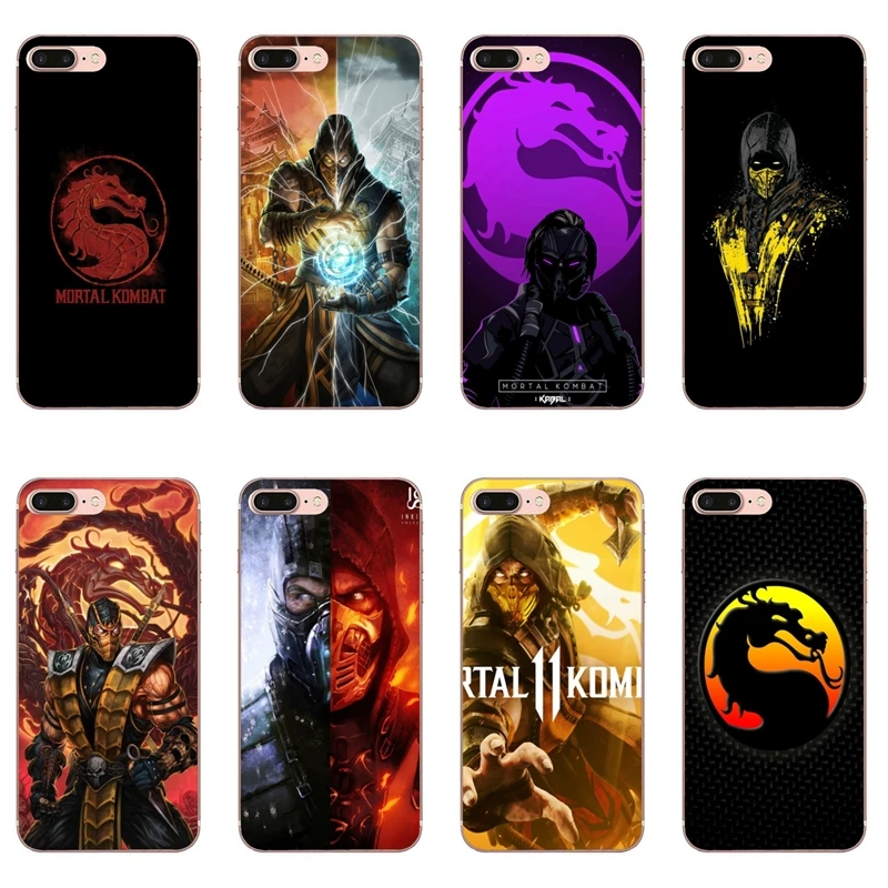Мягкий чехол Mortal Kombat для Samsung Galaxy S10 Lite S9 S8 S7 S6 edge Plus S5 S4 Note 9 8 5 4 mini | Мобильные