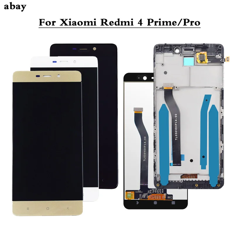 ЖК дисплей и дигитайзер сенсорного экрана для Xiaomi Redmi 4 Pro 100% тестирование замена 5