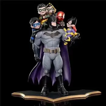 

37cm DC Batman Family Nightwing Robin Red Action Anime Action Figure PVC New Collection figures toys for christmas gift