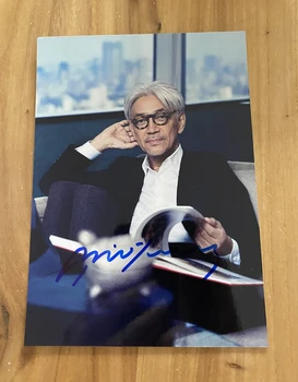 

hand signed Ryuichi Sakamoto autographed photo 5*7 autograph in ink 052020A