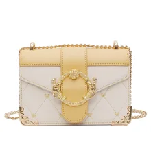 Женские сумки, маленькая квадратная сумочка, вышитая цепочка, сумка-мессенджер, фея, контрастная сумка на плечо, BW01-SB-xfcxxn