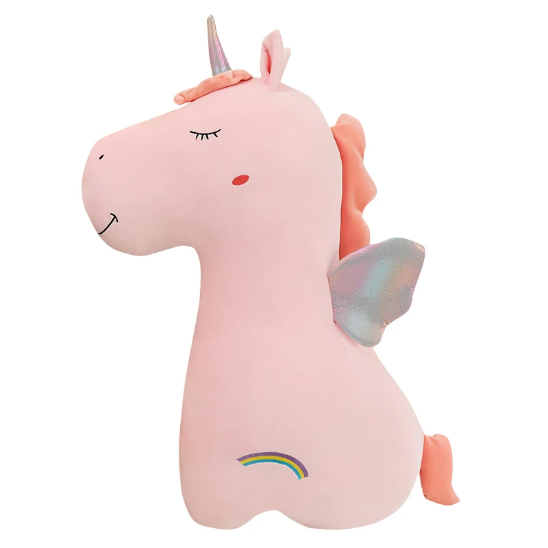 

Nice Soft High Quality Unicorn Plush Toy Sofa Sleep Pillow Cushion Stuffed Horse Doll Home Decor Kids Girlfriends Birthday Gift
