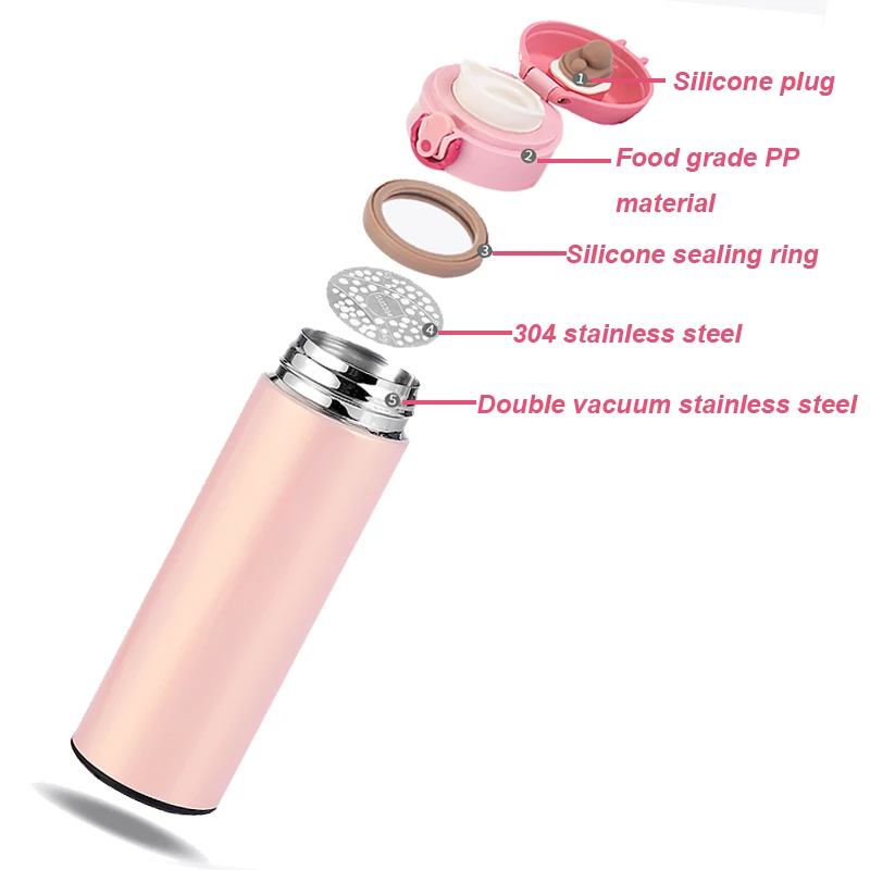 GOALONE 500ml Vacuum Insulated Water Bottle Stainless Steel Thermos Coffee Travel Mug Keeps Cold or Hot BPA Free Thermos Bottle GOALONE 500ml Vacuum Insulated Water Bottle Stainless Steel Thermos Coffee Travel Mug Keeps Cold or Hot BPA Free Thermos Bottle