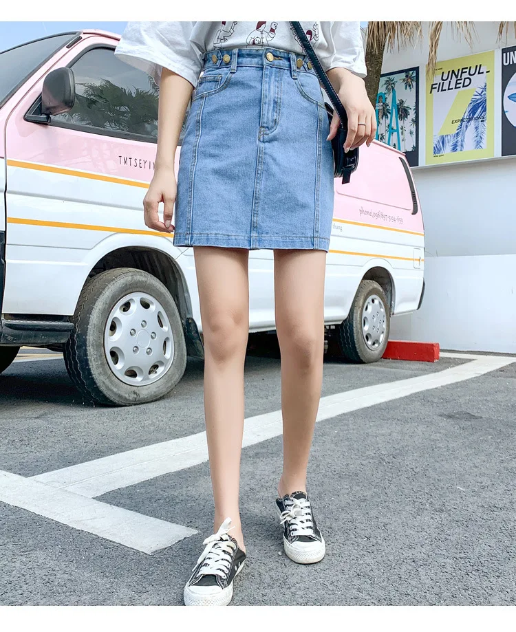 22 women denim skirt