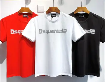 

STYLEZ fashion short-sleeved round neck printed T-shirt women/cotton T-shirt summer T-shirt DT593