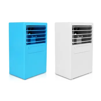 

Multifunctional Table Desk Air Conditioner Humidifier Small Home Office Bladeless Fan Quiet Personal Moisturizing Air Cooler
