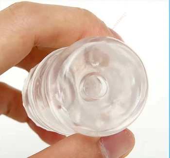 Penis Enlargement 50mm Reusable Condoms Penis Extender Sleeve Penis Foreskin Restoration Sex Toys For Man Adult Sexual Toys 6