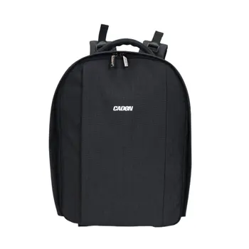 

Caden Waterproof DSLR Video Camera Backpack Shoulders Bag 14in Laptop Tripod Travel Daypack w/ Rain Cover for Nikon Canon Sony